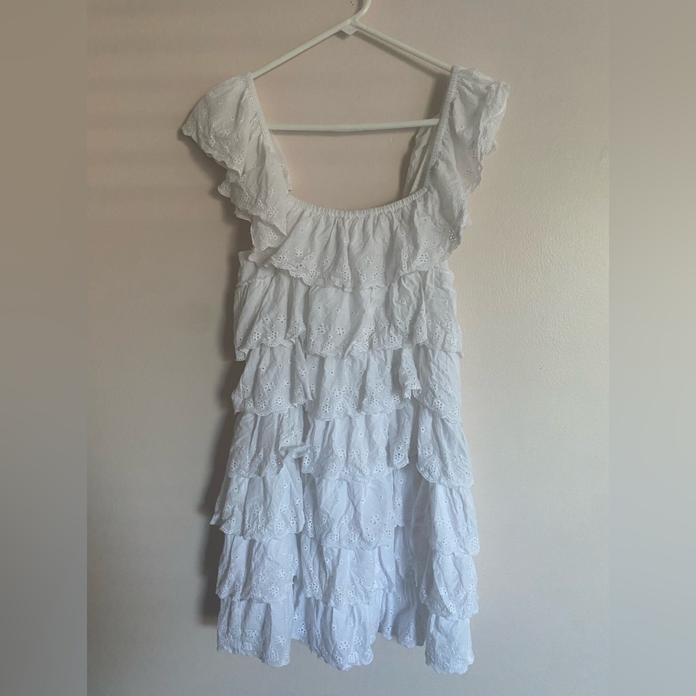 Show Me Your MuMu White Dress